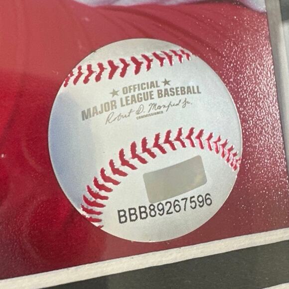 David Ortiz 3 time world Series Champion #34 Boston Red Sox framed Metal plate - Picture 3 of 6